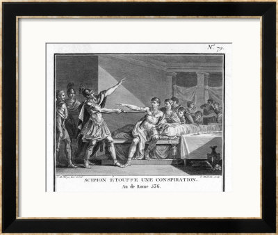 Second Punic War: Scipio Africanus Surprises A Military Conspiracy by Augustyn Mirys Pricing Limited Edition Print image
