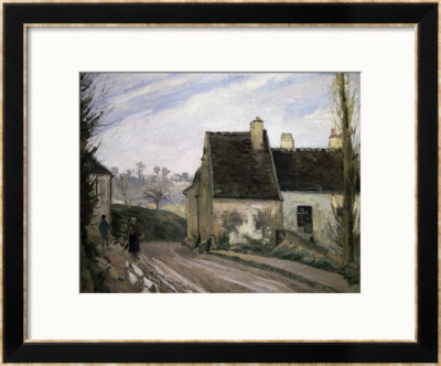 Les Masures Pres D' Osny by Camille Pissarro Pricing Limited Edition Print image