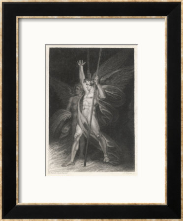 Two Eminent Devils, Satan And Beelzebub As They Are Described By Milton In Paradise Lost by J. Rogers Pricing Limited Edition Print image