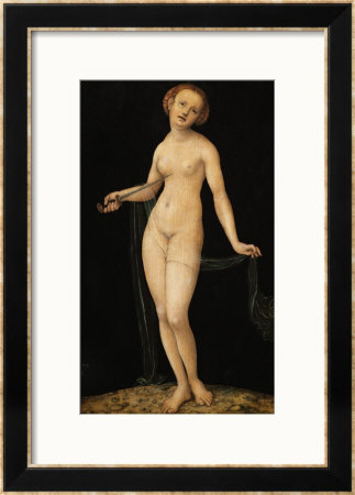Lucretia, 1532, Distemper On Wood by Lucas Cranach The Elder Pricing Limited Edition Print image