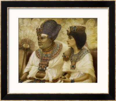 Amenhotep Iii And Tiy by Winifred Brunton Pricing Limited Edition Print image