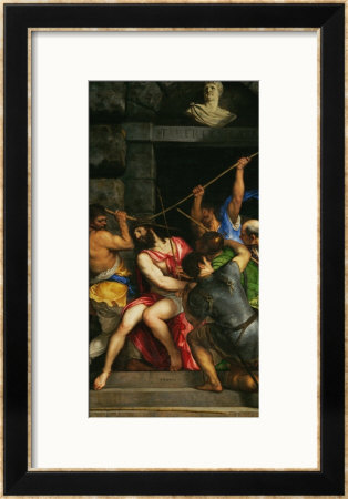 Christ Crowned With The Crown Of Thorns by Titian (Tiziano Vecelli) Pricing Limited Edition Print image