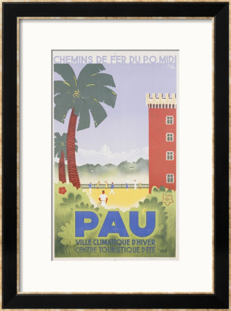 Pau, Circa 1930 by Leon Benigni Pricing Limited Edition Print image