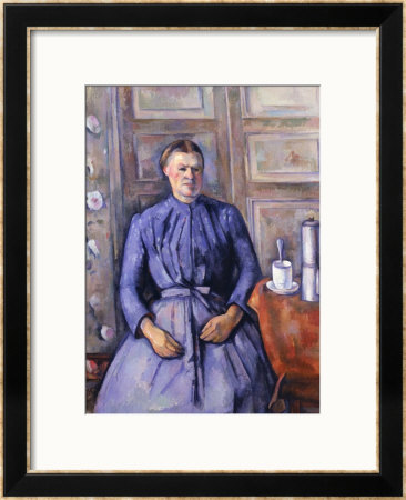 Woman With A Coffee Pot, Circa 1890-95 by Paul Cézanne Pricing Limited Edition Print image