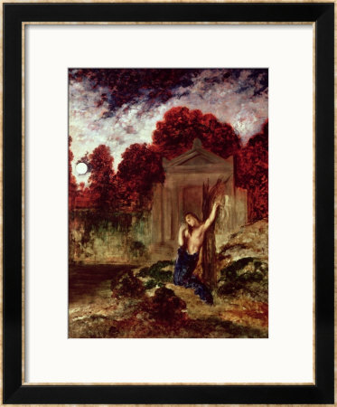 Orpheus At The Tomb Of Eurydice by Gustave Moreau Pricing Limited Edition Print image