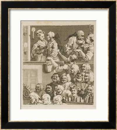 The Laughing Audience by William Hogarth Pricing Limited Edition Print image