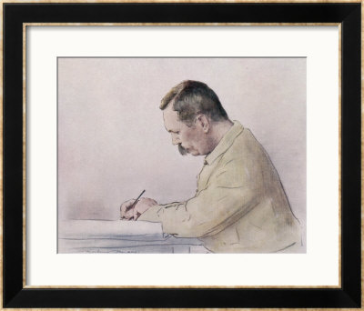Sir Arthur Conan Doyle British Physician And Writer In South Africa In 1900 by Mortimer Menpes Pricing Limited Edition Print image