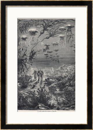 20,000 Leagues Under The Sea: The Divers On The Sea-Bed by Hildebrand Pricing Limited Edition Print image
