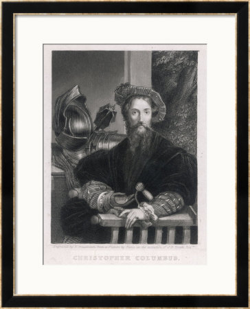 Christopher Columbus Italian Navigator by W. Greatbatch Pricing Limited Edition Print image