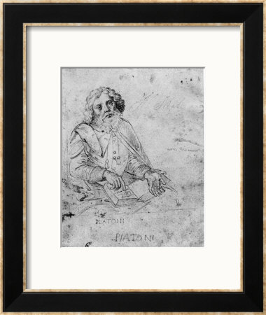 Portrait Of Plato by Raphael Pricing Limited Edition Print image