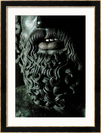Riace Bronze (A), Beard Of Man With Headband, Detail by Phidias Pricing Limited Edition Print image