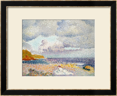 Before The Thunderstorm (The Bather) by Henri Edmond Cross Pricing Limited Edition Print image