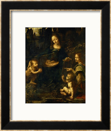 The Madonna Of The Rocks by Leonardo Da Vinci Pricing Limited Edition Print image