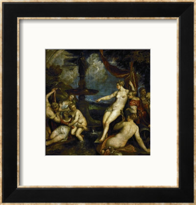 Diana And Callisto by Titian (Tiziano Vecelli) Pricing Limited Edition Print image