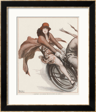 Flapper On The Pillion by Armand Vallee Pricing Limited Edition Print image