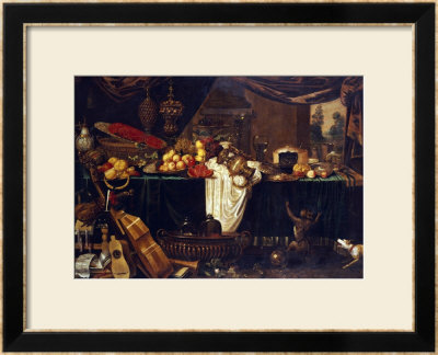 A Banquet Still Life by Jan Frederick Goiber Pricing Limited Edition Print image