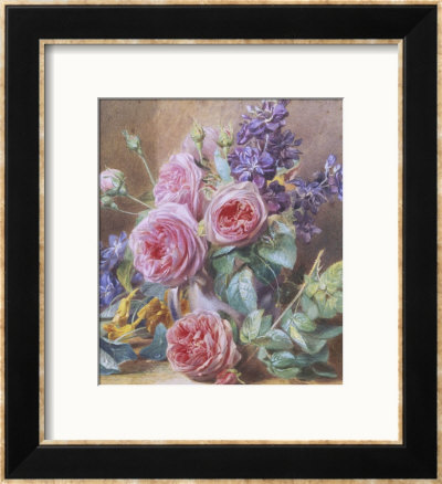 Still Life Of Roses by Mary Margetts Pricing Limited Edition Print image