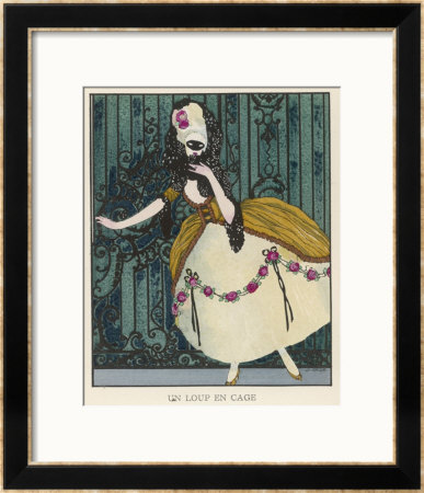 18Th Century Costume For A Masked Ball by J. Gose Pricing Limited Edition Print image
