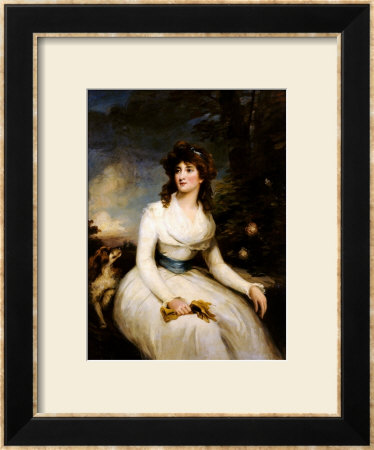 Portrait Of A Lady, Seated by John Russell Pricing Limited Edition Print image