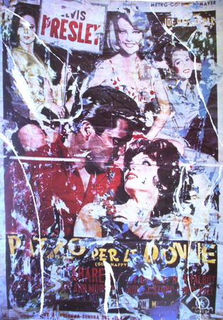 Elvis by Mimmo Rotella Pricing Limited Edition Print image