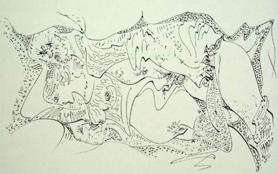 Terre Érotique Iv by André Masson Pricing Limited Edition Print image