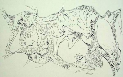 Terre Erotique Iv by Andre Masson Pricing Limited Edition Print image
