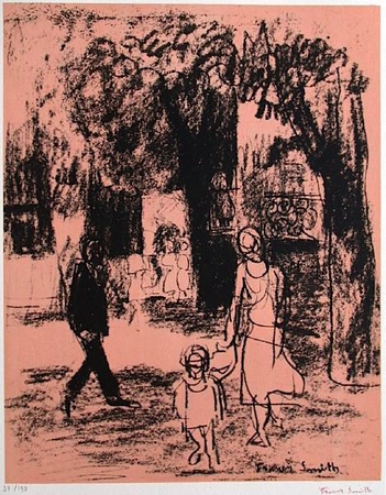 Scène De Rue by Francis Smith Pricing Limited Edition Print image