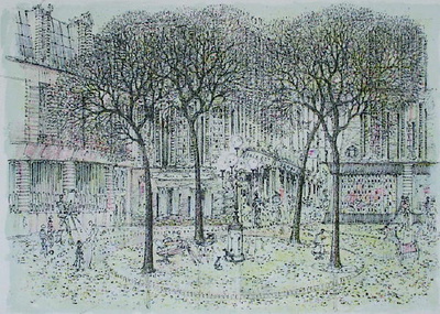 Paris, Place Furstenberg Ii by Rolf Rafflewski Pricing Limited Edition Print image