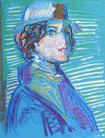 Portrait De Femme by Gilbert Corsia Pricing Limited Edition Print image