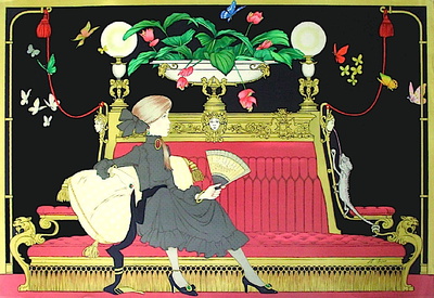 Femme À L'éventail by Philippe Noyer Pricing Limited Edition Print image