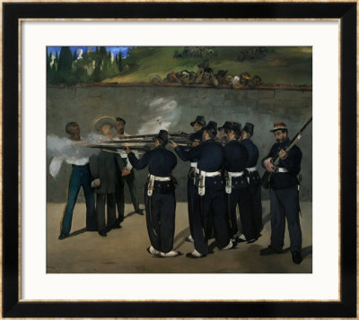 The Execution Of Emperor Maximilian Of Mexico, June 19, 1867 by Édouard Manet Pricing Limited Edition Print image