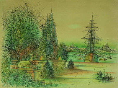 Le Rivage Enchante by Jean Carzou Pricing Limited Edition Print image