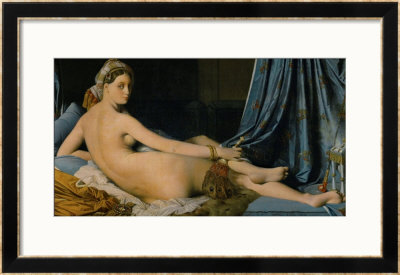 The Great Odalisque, 1814 by Jean-Auguste-Dominique Ingres Pricing Limited Edition Print image