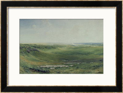 Wide Pastures, Sussex by Thomas Collier Pricing Limited Edition Print image