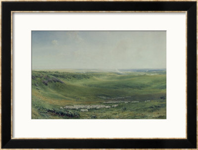 Wide Pastures, Sussex by Thomas Collier Pricing Limited Edition Print image