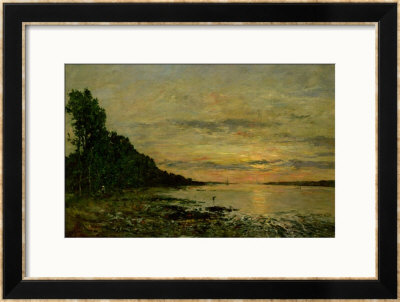 Plougastel-Daoulas, Circa 1870-73 by Eugene Boudin Pricing Limited Edition Print image