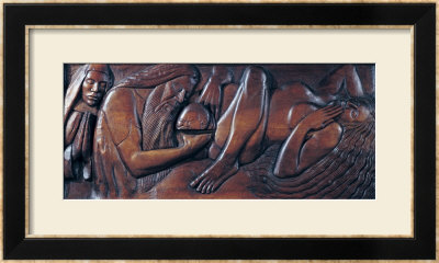 Birth, Wooden Bed Panel, 1894-96 by Georges Lacombe Pricing Limited Edition Print image