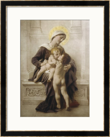 The Madonna And Child With St. John by Leon Perrault Pricing Limited Edition Print image
