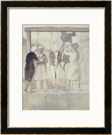 Execution In London (The Punishment) by Théodore Géricault Pricing Limited Edition Print image