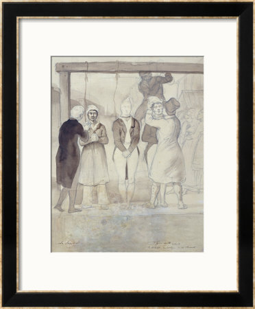 Execution In London (The Punishment) by Theodore Gericault Pricing Limited Edition Print image