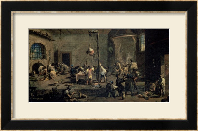 A Court Of The Inquisition, Circa 1710-20 by Alessandro Magnasco Pricing Limited Edition Print image