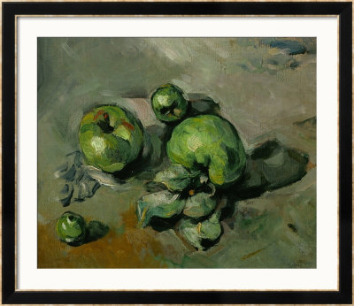 Green Apples, Around 1873 by Paul Cezanne Pricing Limited Edition Print image