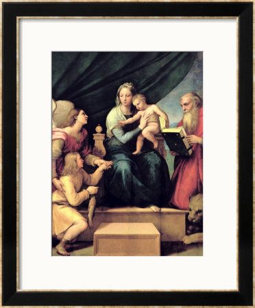 The Madonna Of The Fish Circa 1513 by Raphael Pricing Limited Edition Print image