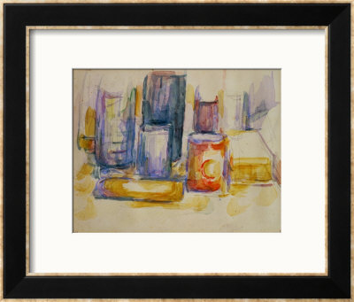 A Kitchen Table, Pots And Bottles, 1902-1906 by Paul Cezanne Pricing Limited Edition Print image