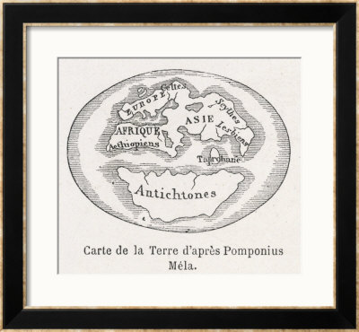 As Known To Pomponius Mela Roman Geographer by Flammarion Pricing Limited Edition Print image