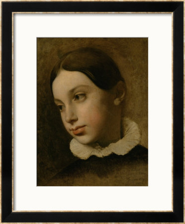 Portrait Of Isaure Blanc (1818-1895), Daughter Of The Painter's Friends, 1832 by Jean-Auguste-Dominique Ingres Pricing Limited Edition Print image