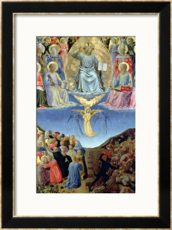 The Last Judgement, Central Panel From A Triptych by Fra Angelico Pricing Limited Edition Print image