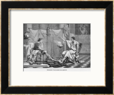 Aristotle Greek Philosopher by Figuier Pricing Limited Edition Print image