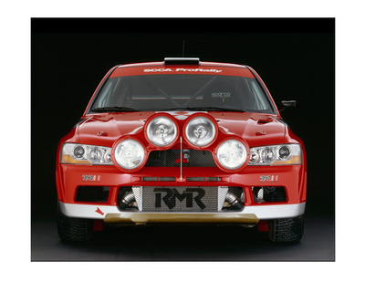 Lancer Evo V11 Front - 2002 by Rick Graves Pricing Limited Edition Print image