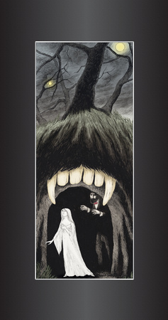 Lucy And The Cave by Edward Gorey Pricing Limited Edition Print image